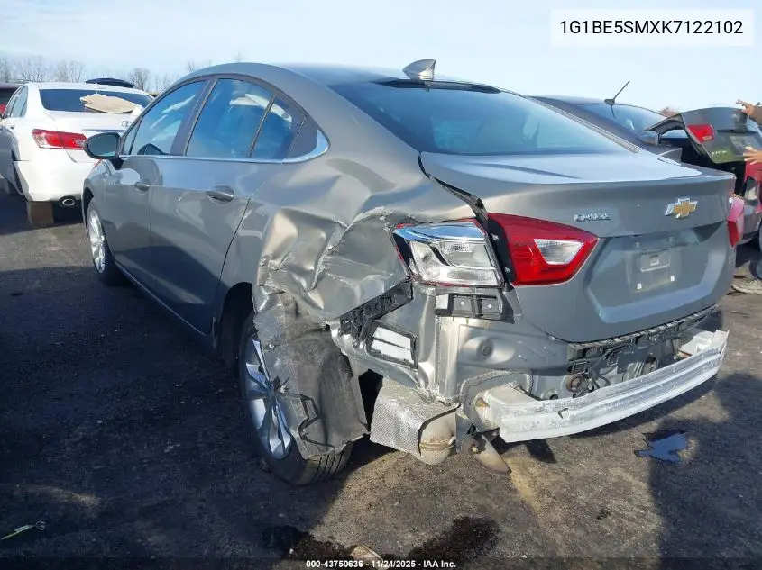 1G1BE5SMXK7122102 2019 Chevrolet Cruze Lt