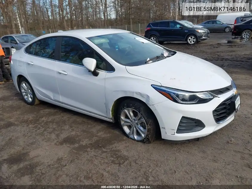 1G1BE5SM8K7146186 2019 Chevrolet Cruze Lt
