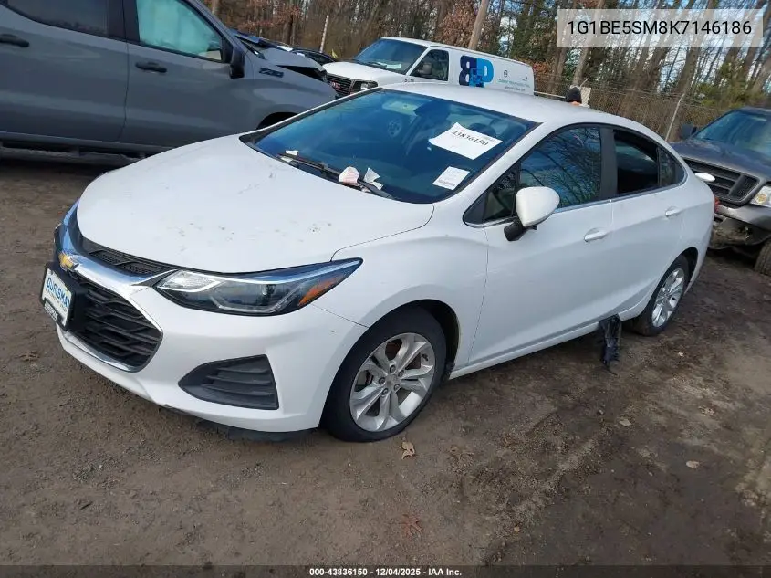 1G1BE5SM8K7146186 2019 Chevrolet Cruze Lt