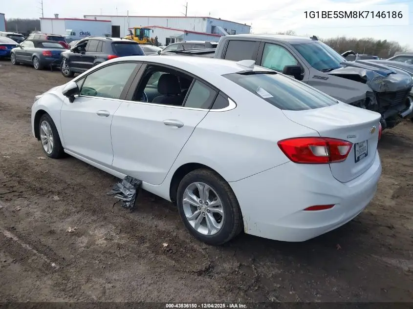 1G1BE5SM8K7146186 2019 Chevrolet Cruze Lt