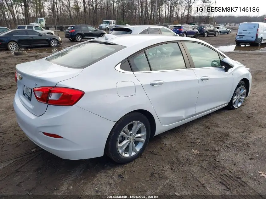 1G1BE5SM8K7146186 2019 Chevrolet Cruze Lt