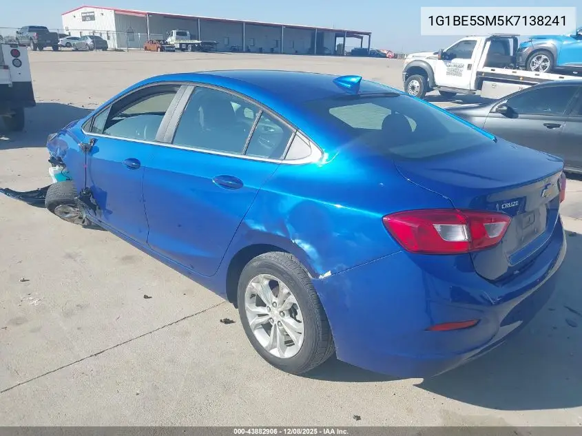1G1BE5SM5K7138241 2019 Chevrolet Cruze Lt