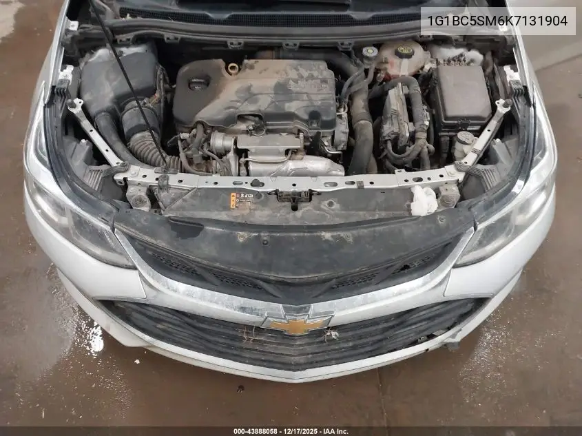 1G1BC5SM6K7131904 2019 Chevrolet Cruze Ls