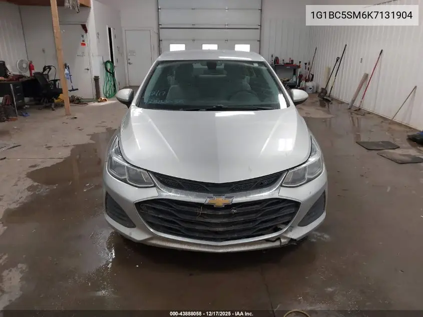 1G1BC5SM6K7131904 2019 Chevrolet Cruze Ls