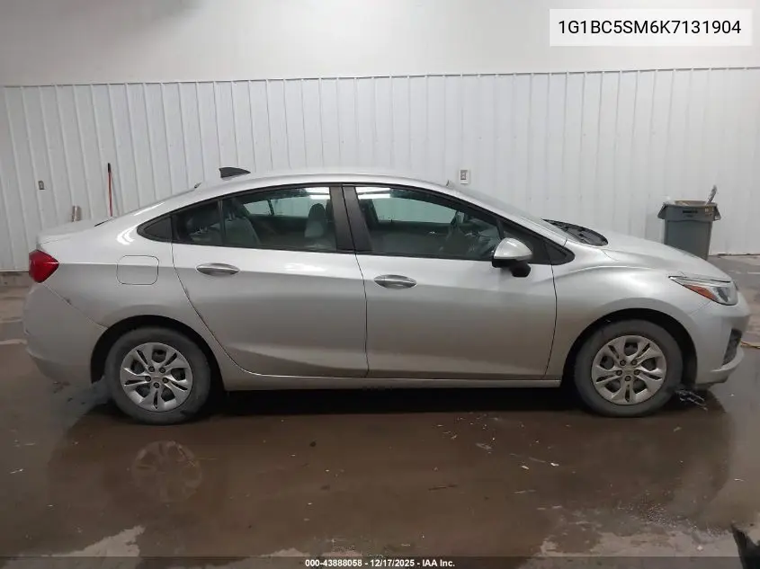 1G1BC5SM6K7131904 2019 Chevrolet Cruze Ls