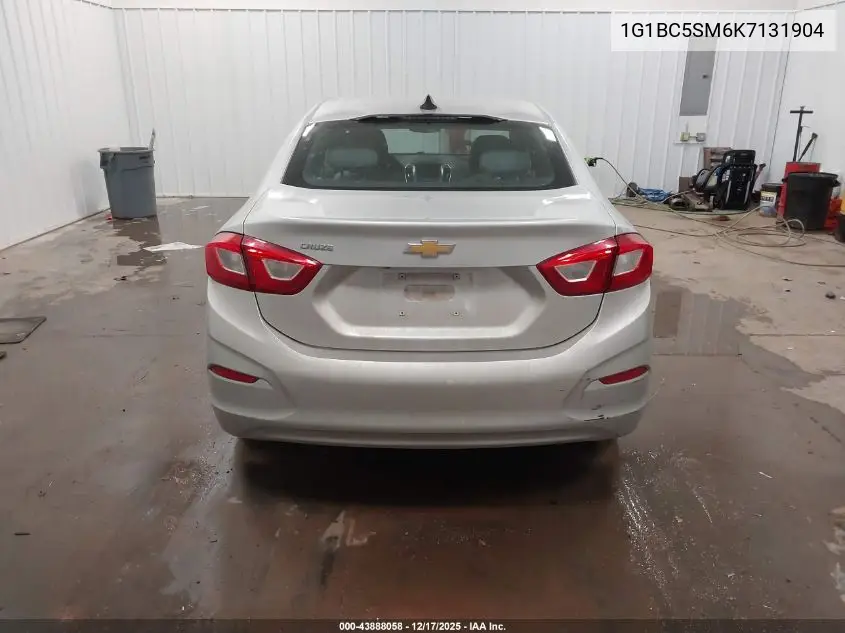 1G1BC5SM6K7131904 2019 Chevrolet Cruze Ls