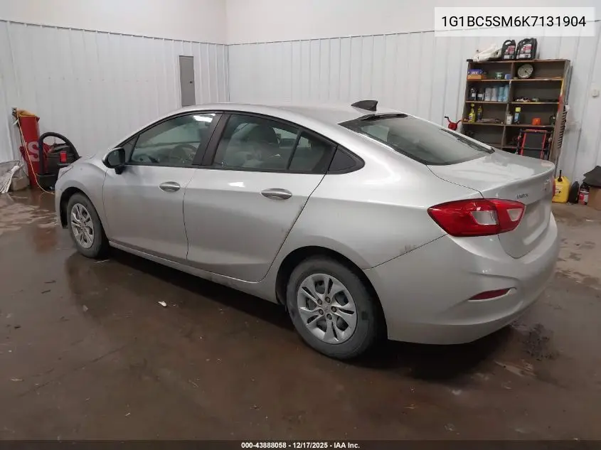 1G1BC5SM6K7131904 2019 Chevrolet Cruze Ls
