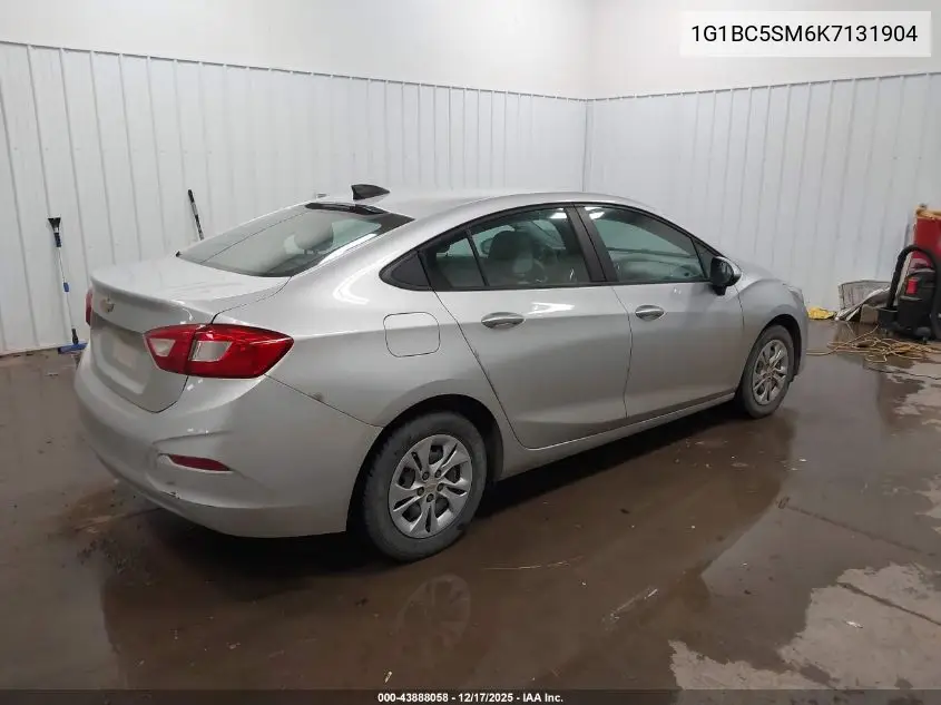 1G1BC5SM6K7131904 2019 Chevrolet Cruze Ls
