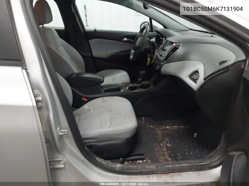 1G1BC5SM6K7131904 2019 Chevrolet Cruze Ls