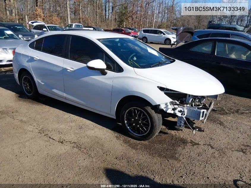1G1BC5SM3K7133349 2019 Chevrolet Cruze Ls