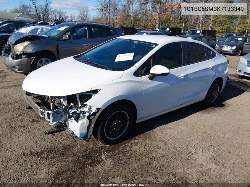 1G1BC5SM3K7133349 2019 Chevrolet Cruze Ls