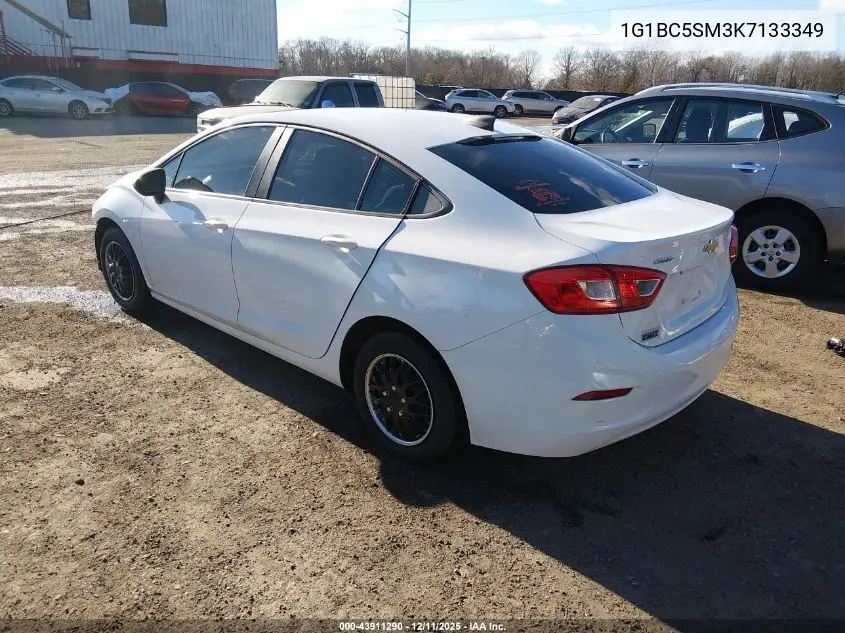1G1BC5SM3K7133349 2019 Chevrolet Cruze Ls