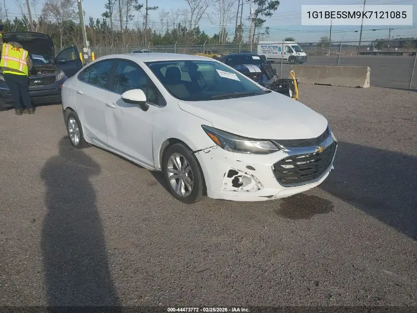1G1BE5SM9K7121085 2019 Chevrolet Cruze Lt