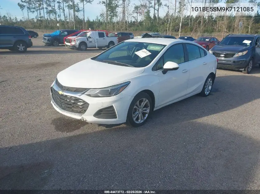 1G1BE5SM9K7121085 2019 Chevrolet Cruze Lt