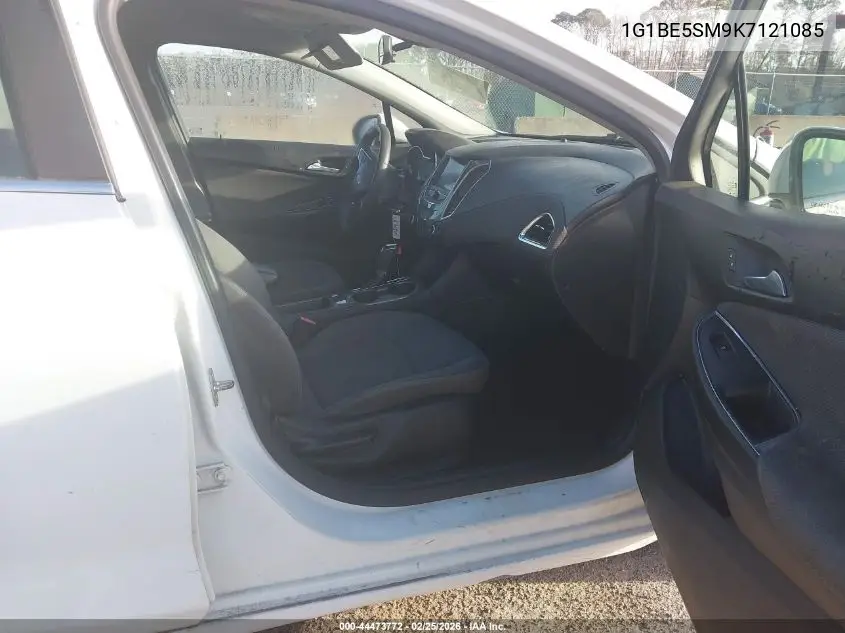 1G1BE5SM9K7121085 2019 Chevrolet Cruze Lt