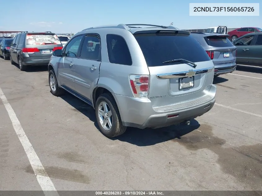 2CNDL73F156065726 2005 Chevrolet Equinox Lt