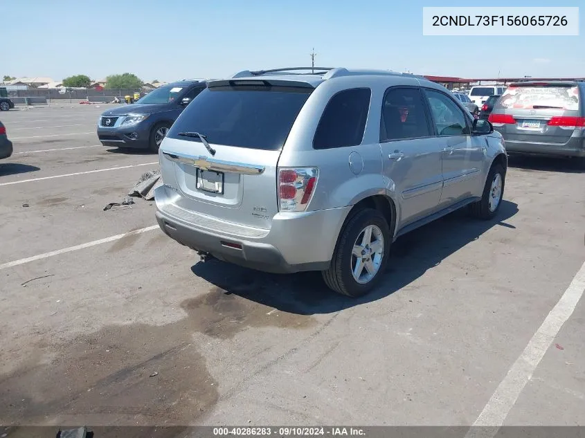 2CNDL73F156065726 2005 Chevrolet Equinox Lt