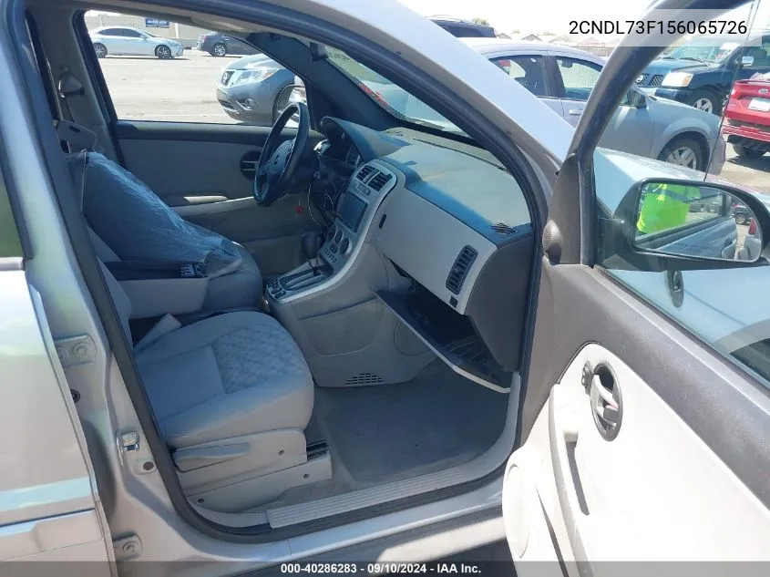 2CNDL73F156065726 2005 Chevrolet Equinox Lt