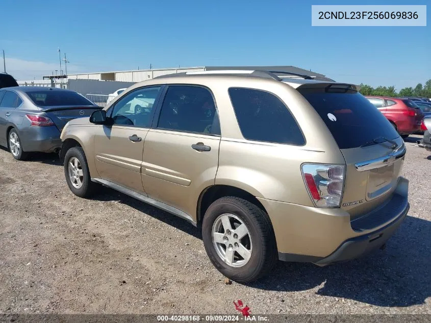 2CNDL23F256069836 2005 Chevrolet Equinox Ls