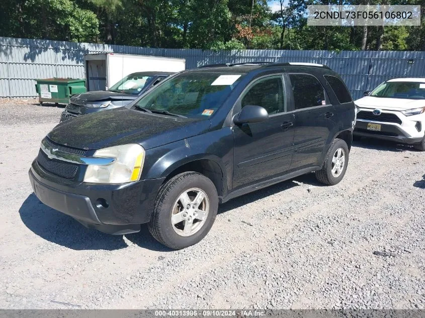 2CNDL73F056106802 2005 Chevrolet Equinox Lt