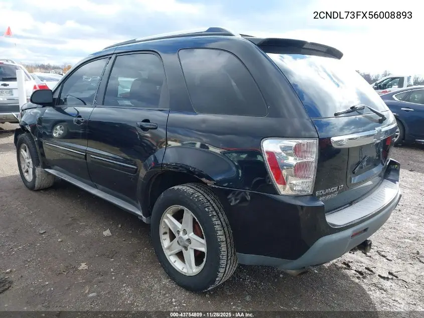2CNDL73FX56008893 2005 Chevrolet Equinox Lt