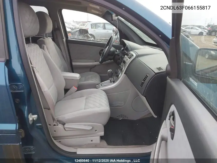 2CNDL63F066155817 2006 Chevrolet Equinox