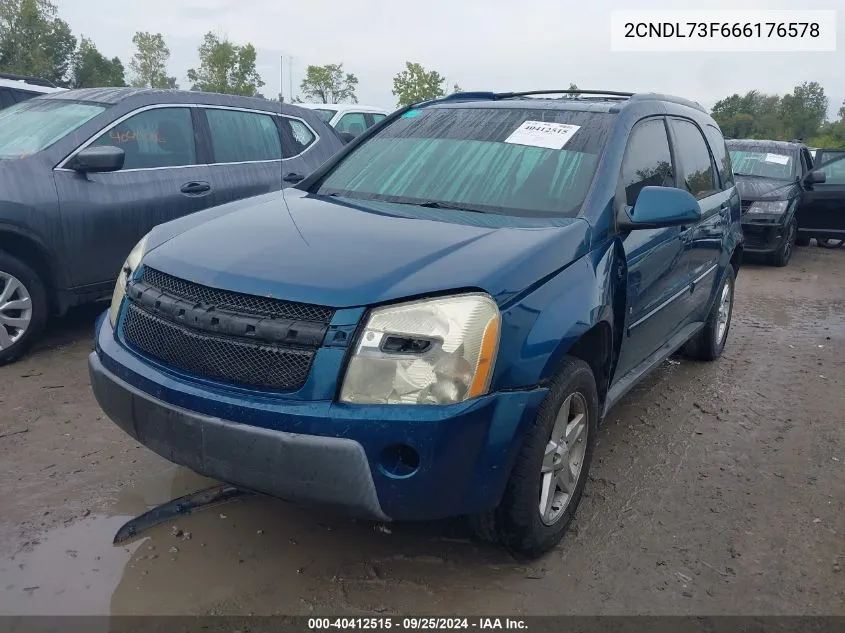 2CNDL73F666176578 2006 Chevrolet Equinox Lt