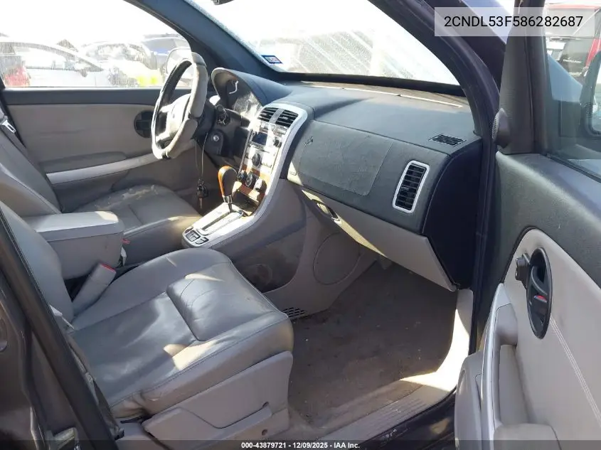 2CNDL53F586282687 2008 Chevrolet Equinox Lt