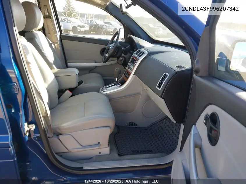 2CNDL43F996207342 2009 Chevrolet Equinox Lt