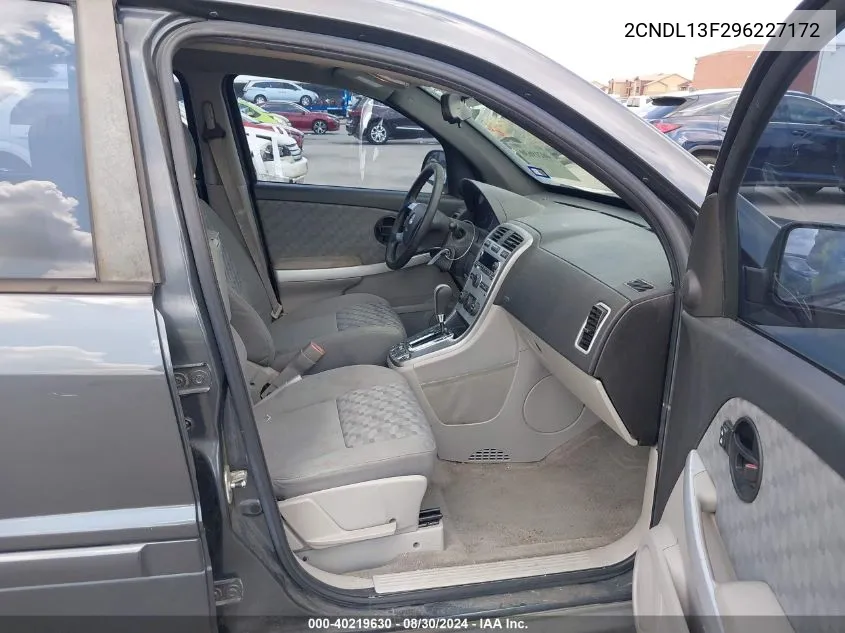 2CNDL13F296227172 2009 Chevrolet Equinox Ls