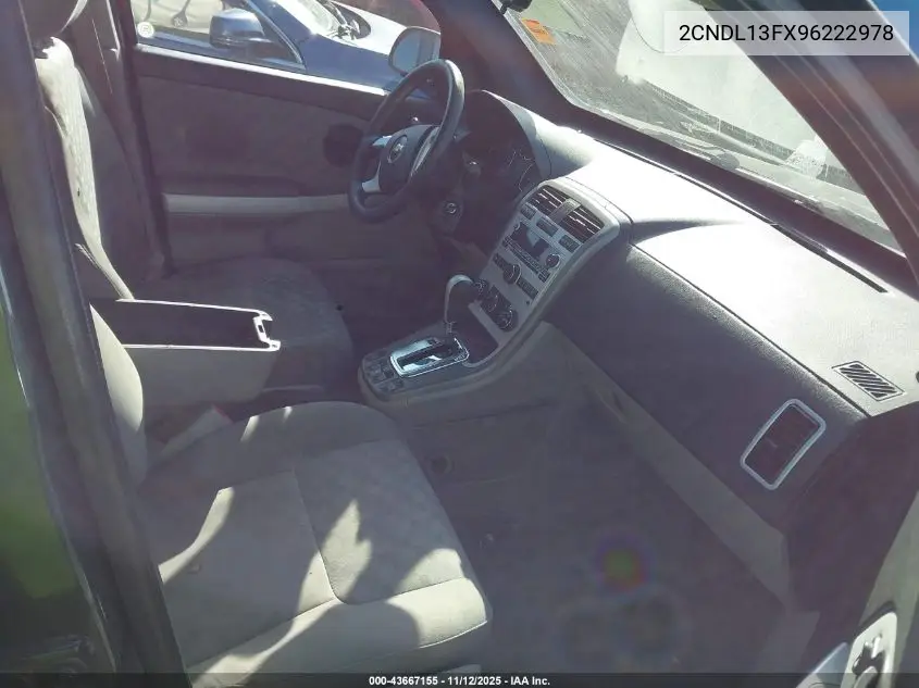 2CNDL13FX96222978 2009 Chevrolet Equinox Ls