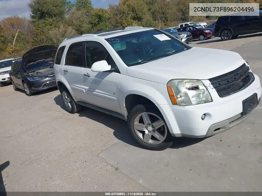 2CNDL73F896204496 2009 Chevrolet Equinox Ltz