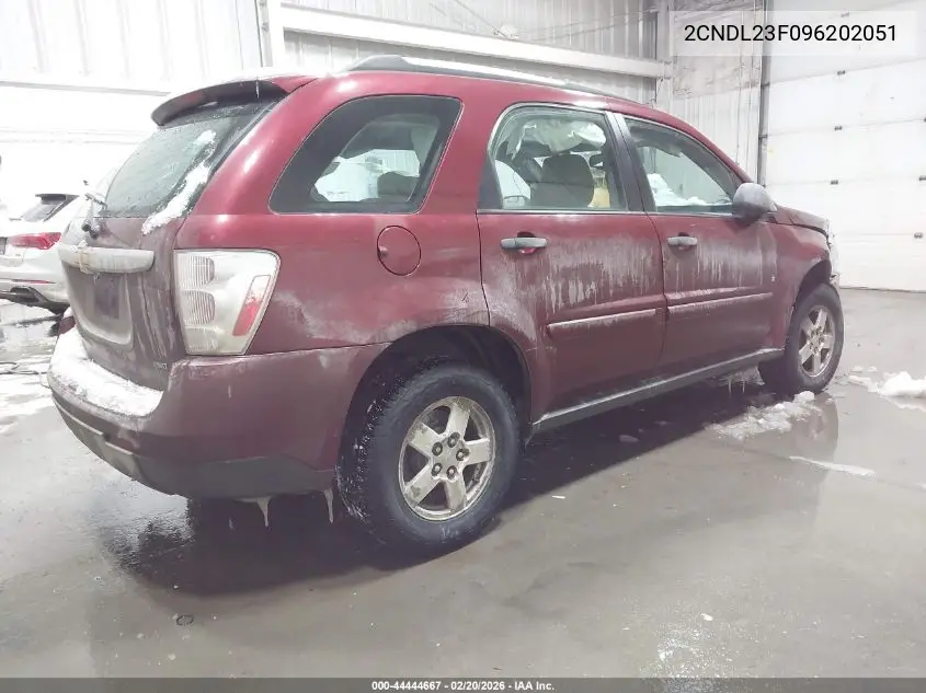 2CNDL23F096202051 2009 Chevrolet Equinox Ls