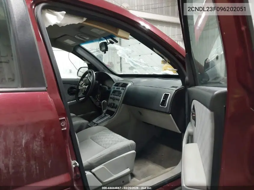 2CNDL23F096202051 2009 Chevrolet Equinox Ls