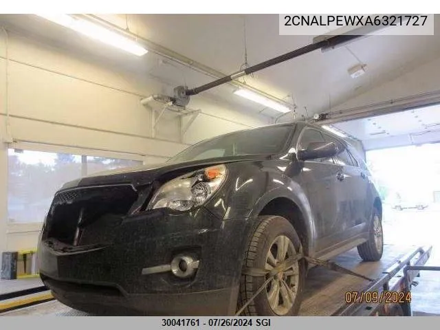 2CNALPEWXA6321727 2010 Chevrolet Equinox Lt