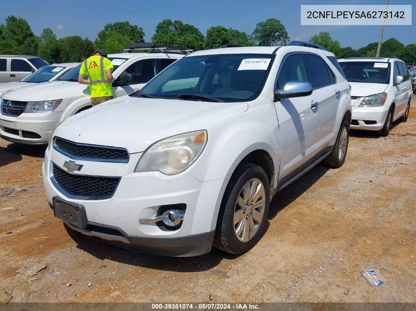 2CNFLPEY5A6273142 2010 Chevrolet Equinox Lt