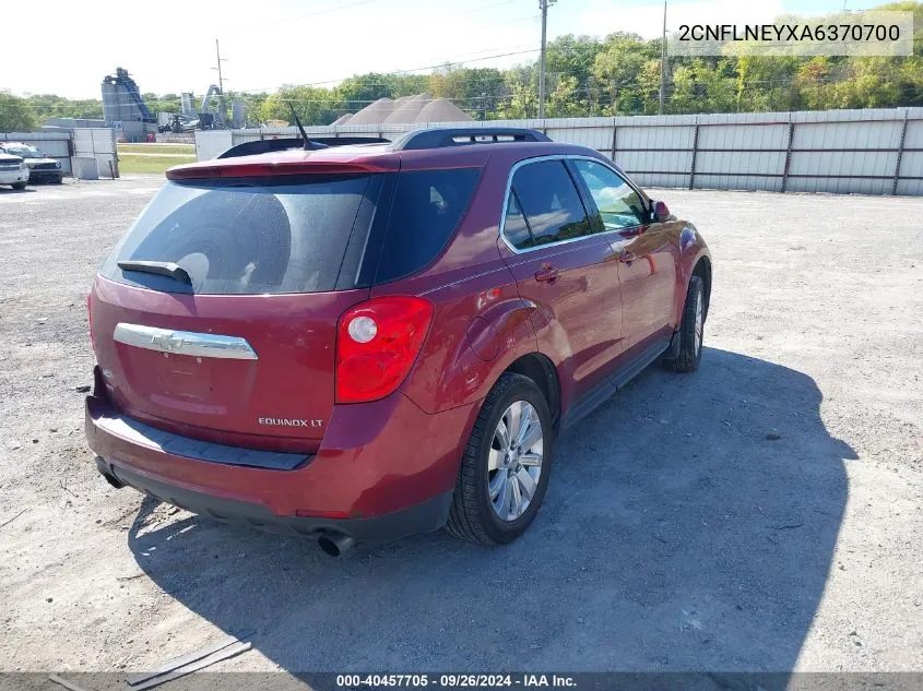 2CNFLNEYXA6370700 2010 Chevrolet Equinox Lt