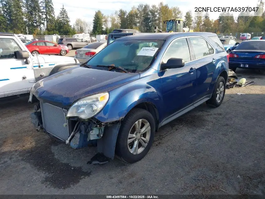 2CNFLCEW7A6397047 2010 Chevrolet Equinox Ls