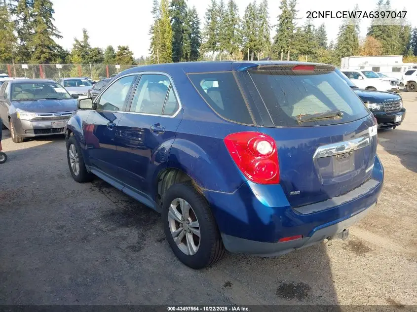 2CNFLCEW7A6397047 2010 Chevrolet Equinox Ls