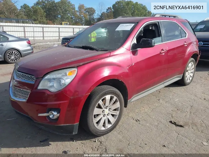 2CNFLNEYXA6416901 2010 Chevrolet Equinox Lt