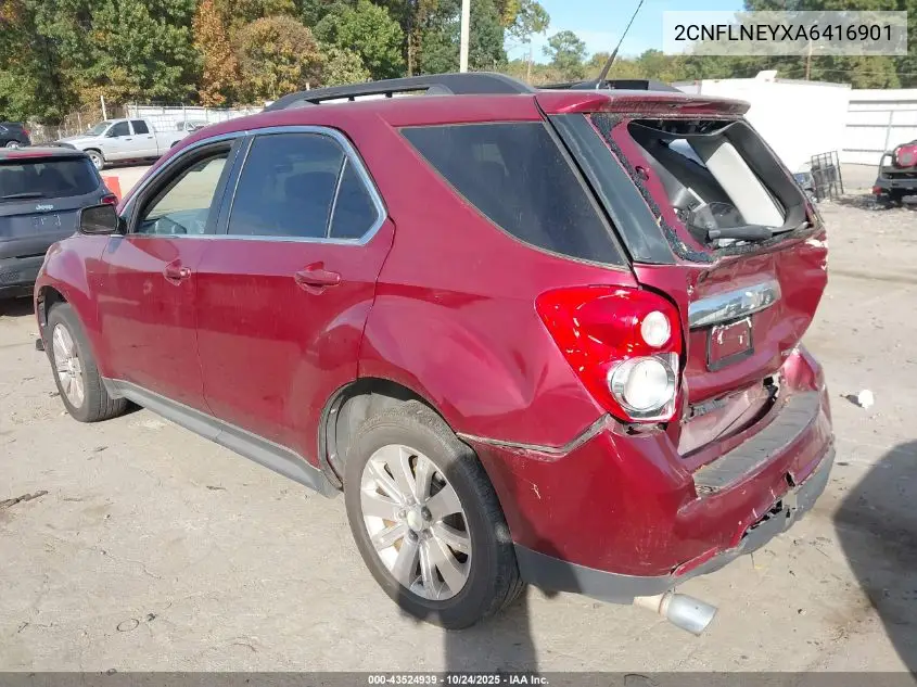 2CNFLNEYXA6416901 2010 Chevrolet Equinox Lt