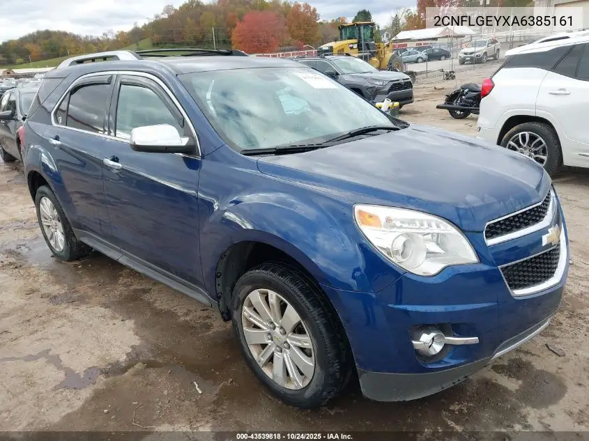 2CNFLGEYXA6385161 2010 Chevrolet Equinox Ltz