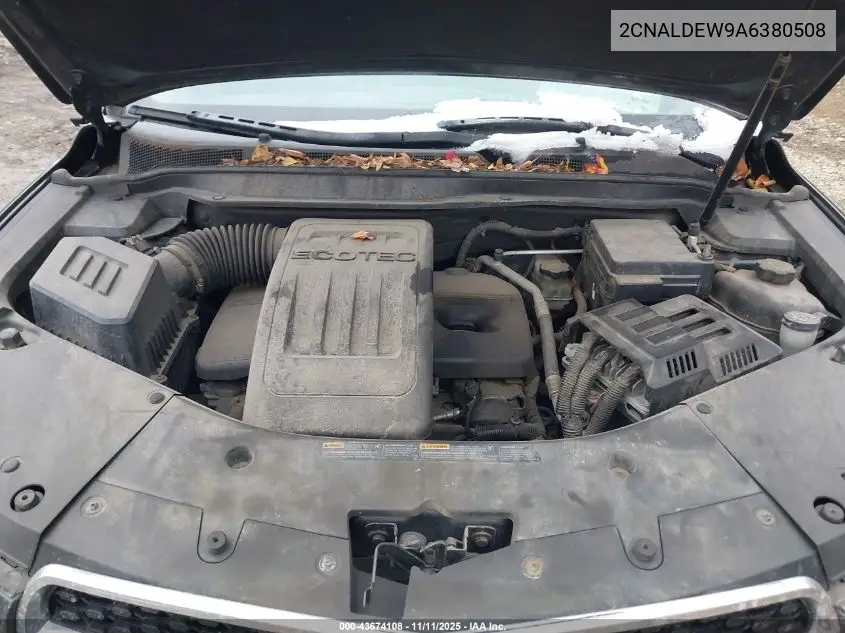 2CNALDEW9A6380508 2010 Chevrolet Equinox Lt