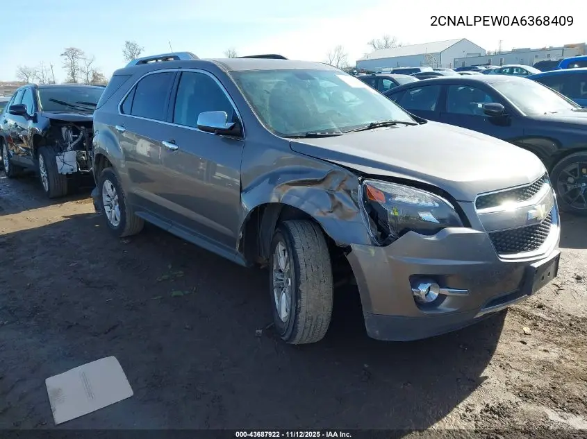 2CNALPEW0A6368409 2010 Chevrolet Equinox Lt