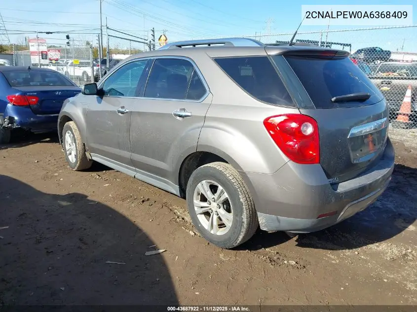 2CNALPEW0A6368409 2010 Chevrolet Equinox Lt