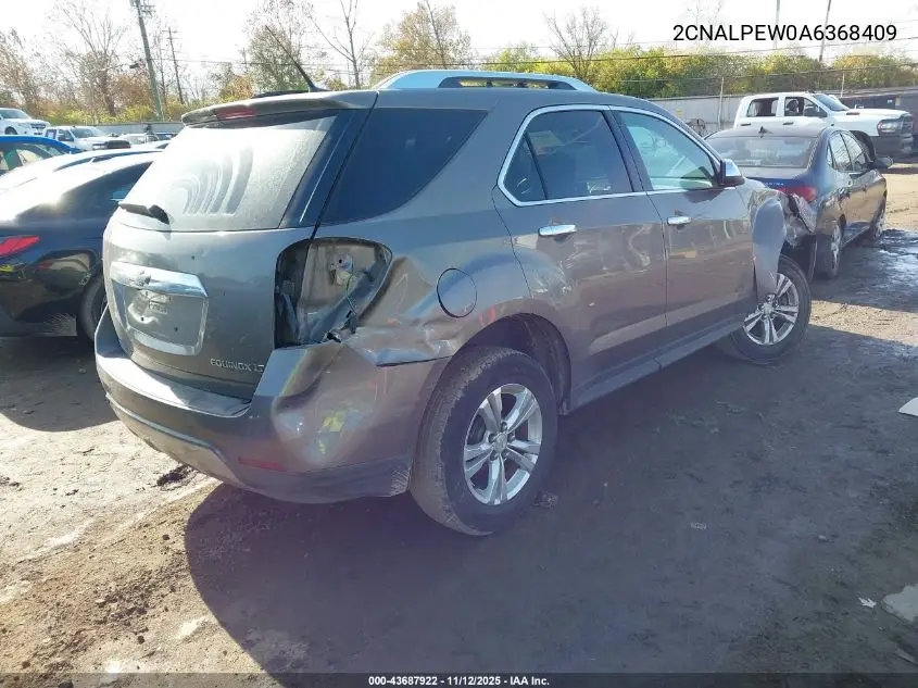2CNALPEW0A6368409 2010 Chevrolet Equinox Lt