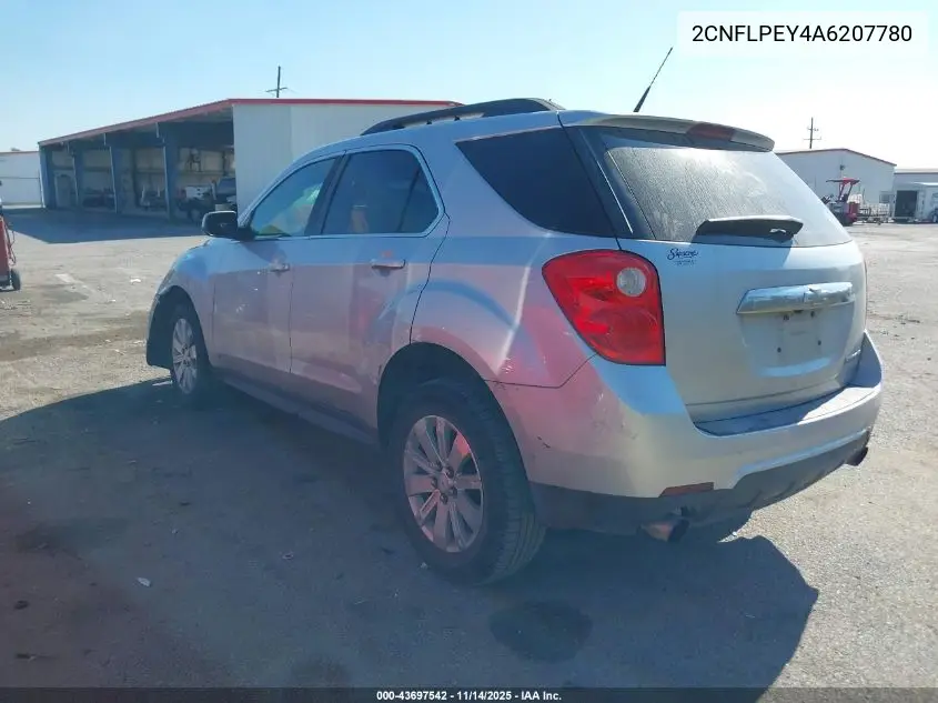 2CNFLPEY4A6207780 2010 Chevrolet Equinox Lt