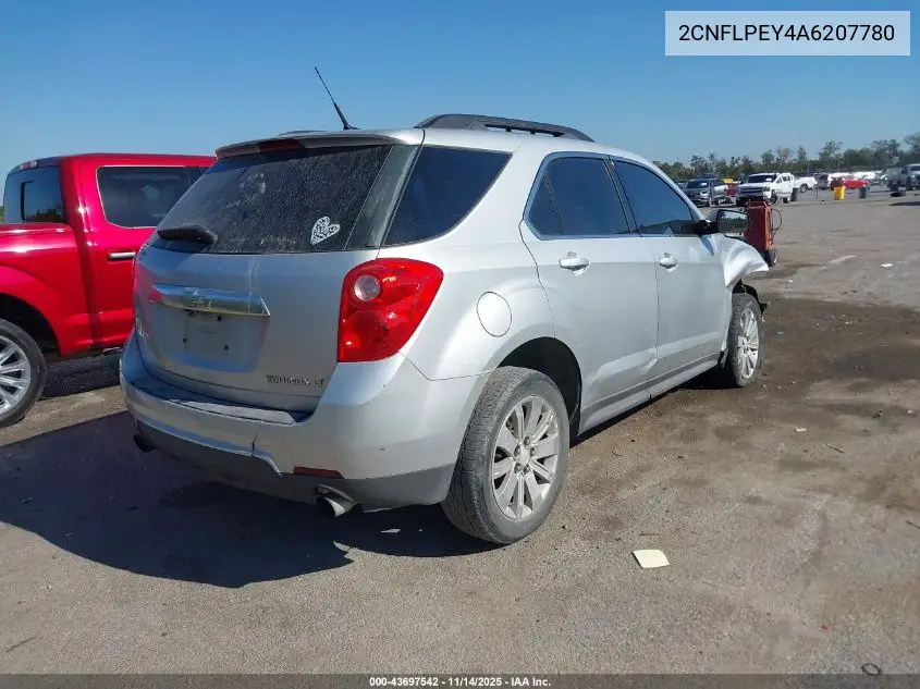 2CNFLPEY4A6207780 2010 Chevrolet Equinox Lt