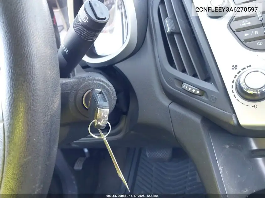 2CNFLEEY3A6270597 2010 Chevrolet Equinox Lt