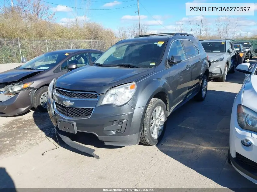 2CNFLEEY3A6270597 2010 Chevrolet Equinox Lt